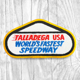 TALLADEGA USA. WORLD’S FASTEST SPEEDWAY. Vintage Patch