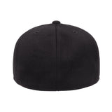 Flexfit 6210 Black. Premium Fitted Cap