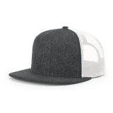 Richardson 511 Heather Charcoal/White Classic Wool - Trucker Snapback