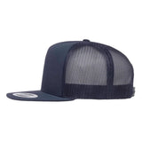 Yupoong 6006 Navy. Classic Trucker Snapback.