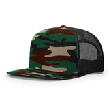 Richardson 511 Camo Classic Wool Trucker Snapback