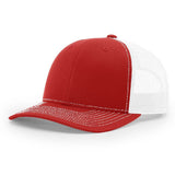 Richardson 112 Red/White Trucker Snapback