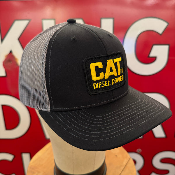 Custom Embroidered Caterpillar CAT Diesel Power Block C Vintage