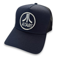 ATARI Vintage Patch + New Era 9FORTY Dark Navy Cap