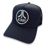 ATARI Vintage Patch + New Era 9FORTY Dark Navy Cap