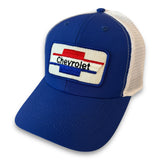 Chevrolet + Imperial. Cobalt Blue/White. X210SM. The Original Sport Mesh Cap