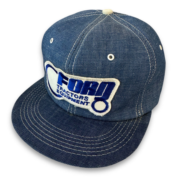 FORD TRACTORS-EQUIPMENT. K-Products Authentic Vintage Denim Trucker