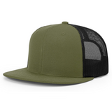 Richardson 511 Loden/Black Classic Wool Trucker Snapback