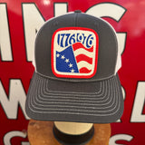 Bicentennial 1776-1976 Highway Sign Patch + Richardson 112 Snapback