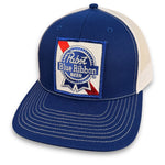 Pabst Blue Ribbon Patch + Richardson 112 Snapback