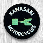 Kawasaki Motorcycles. Authentic Vintage Patch