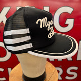 Myrtle Beach- 3 Stripe Vintage - Trucker Snapback