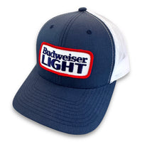 Budweiser Light Vintage Patch + Yupoong 6606 Snapback