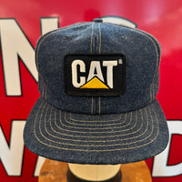 CAT DIESEL POWER. By Louisville MFG. CO. Authentic Vintage Denim Snapback