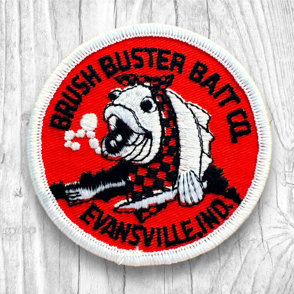 Brush Buster Bait Co. Authentic Vintage Patch.