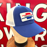 Chevrolet + Imperial. Cobalt Blue/White. X210SM. The Original Sport Mesh Cap