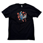 SUPERMAN. NOS Vintage Transfer American Apparel 2001 T-Shirt. Adult Large