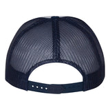 Yupoong 6006. Navy/White/Navy Classic Trucker Snapback