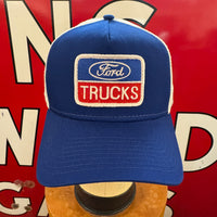 FORD TRUCKS Vintage Patch + New Era 9FORTY Royal/White Cap