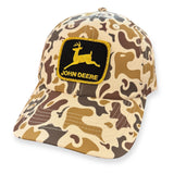 John Deere Vintage Patch + Imperial Tan Duck Camo. Alter Ego Cap
