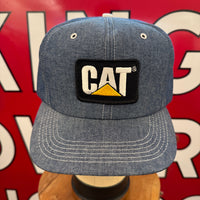 CAT DIESEL POWER. Authentic Vintage Trucker Denim Snapback