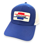 Chevrolet + Imperial. Cobalt Blue/White. X210SM. The Original Sport Mesh Cap