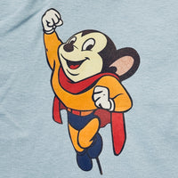 MIGHTY MOUSE. Vintage Transfer + American Apparel T-Shirt