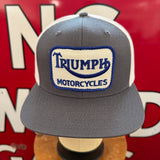 TRIUMPH MOTORCYCLES Vintage Patch + Richardson 511 Snapback