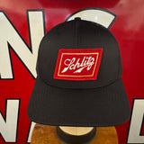 Schlitz Vintage Patch + Richardson 112 Black Snapback