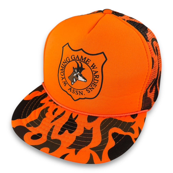 WYOMING GAME WARDENS ASSN. + Foam Vintage Trucker Snapback