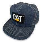 CAT DIESEL POWER. By Louisville MFG. CO. Authentic Vintage Denim Snapback