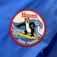 Hamm's Surf Patrol. Authentic Champion Vintage Windbreaker. Large
