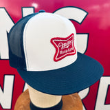 Miller Beer Vintage Patch + 6006 Yupoong Snapback