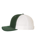 Richardson 112 Dark Green/White Trucker Snapback