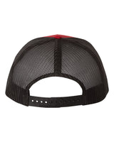 Richardson 112 Red/Black Trucker Snapback