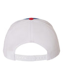 Richardson 112  Royal/White/Red Trucker Snapback