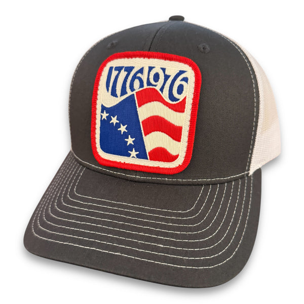 Bicentennial 1776-1976 Highway Sign Patch + Richardson 112 Snapback