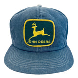 John Deere. Authentic Vintage K-Products Denim Trucker Snapback