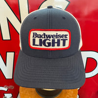 Budweiser Light Vintage Patch + Yupoong 6606 Snapback