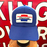 Chevrolet + Imperial. Cobalt Blue/White. X210SM. The Original Sport Mesh Cap