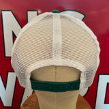 JOHN DEERE Vintage Patch + New Era 9FORTY Green/White Cap