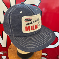 MoorMan’s - make mine MILK! By Louisville MFG. CO. Authentic Vintage Denim Snapback