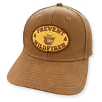 Smokey - Prevent Wildfires + DRI DUCK - Field Khaki Carpenter Cap