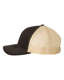 Richardson 112 Black/Vegas Gold Trucker Snapback