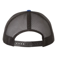 Richardson 112 Royal/Black Trucker Snapback