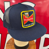 Budweiser Bobsled Team Vintage Patch + Yupoong 6006 Snapback