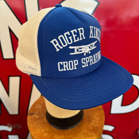 ROGER KINZEL CROP SPRAYING + Foam Vintage Trucker Snapback