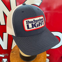 Budweiser Light Vintage Patch + Yupoong 6606 Snapback