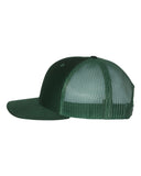 Richardson 112 Columbia Dark Green Trucker Snapback