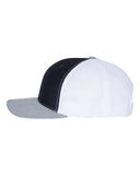 Richardson 112   Navy/ White/Heather Grey Trucker Snapback